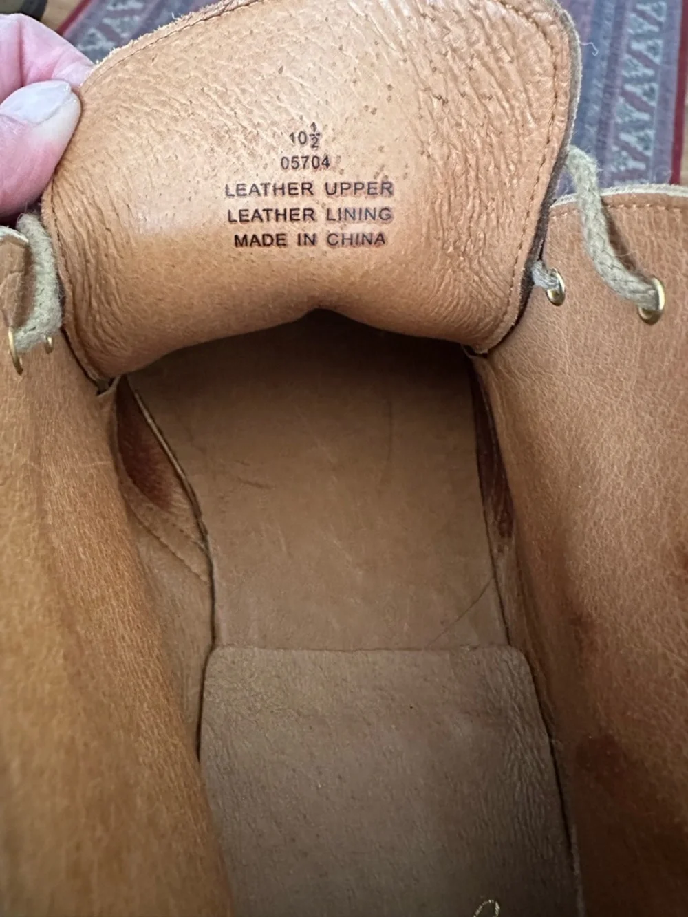J.CREW Bennett Suede Chukka Boots‎ Tan Leather Lace Up Minimalist Classic 10.5